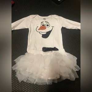 12- 18 month toddler Olaf Halloween outfit